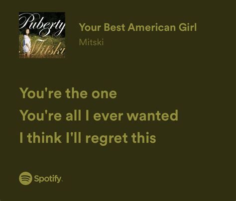 your best american girl lyrics|More.